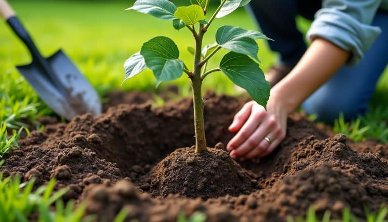 Planter un arbre fruitier : le trou et la reprise